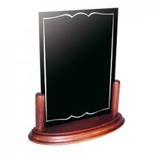 Speisenkartenhalter A4 - 27x12xH32cm